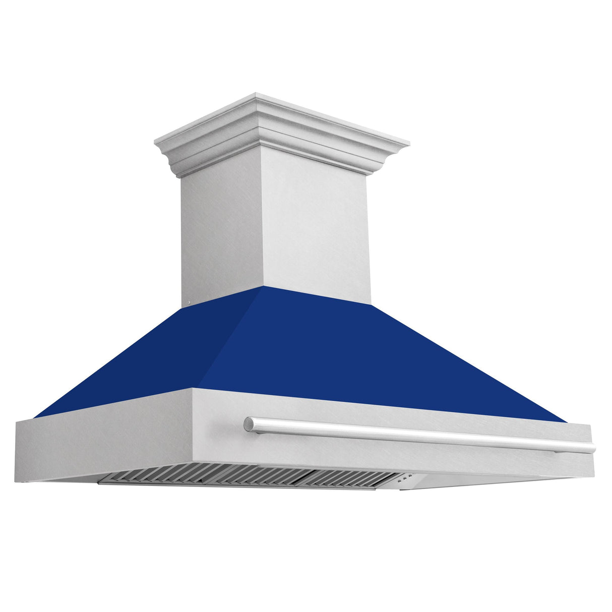 ZLINE 48 in. DuraSnow Stainless Steel Range Hood with Colored Shell Options (8654SNX-48) [Color: DuraSnow Stainless Steel]