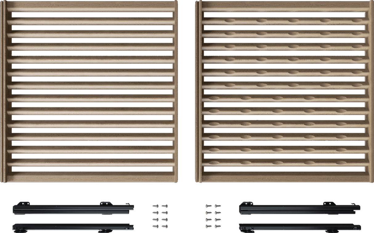 Shelf set