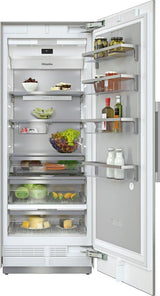 K 2802 SF Stainless steel/CleanSteel - MasterCool™ refrigerator For high-end design and technology on a large scale.