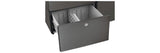 Luxury-Glide® Pedestal with Spacious Storage Drawer