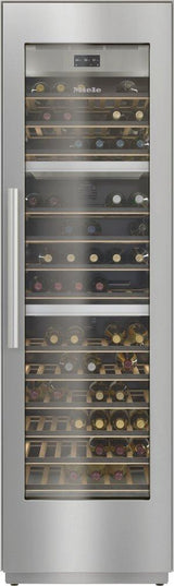 KWT 2602 SF Stainless steel/CleanSteel - MasterCool Wine Conditioning Unit For high-end design and technology on a large scale.