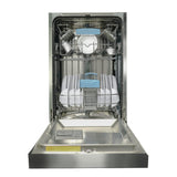 Danby 18" Wide Built-in Dishwasher in Stainless Steel