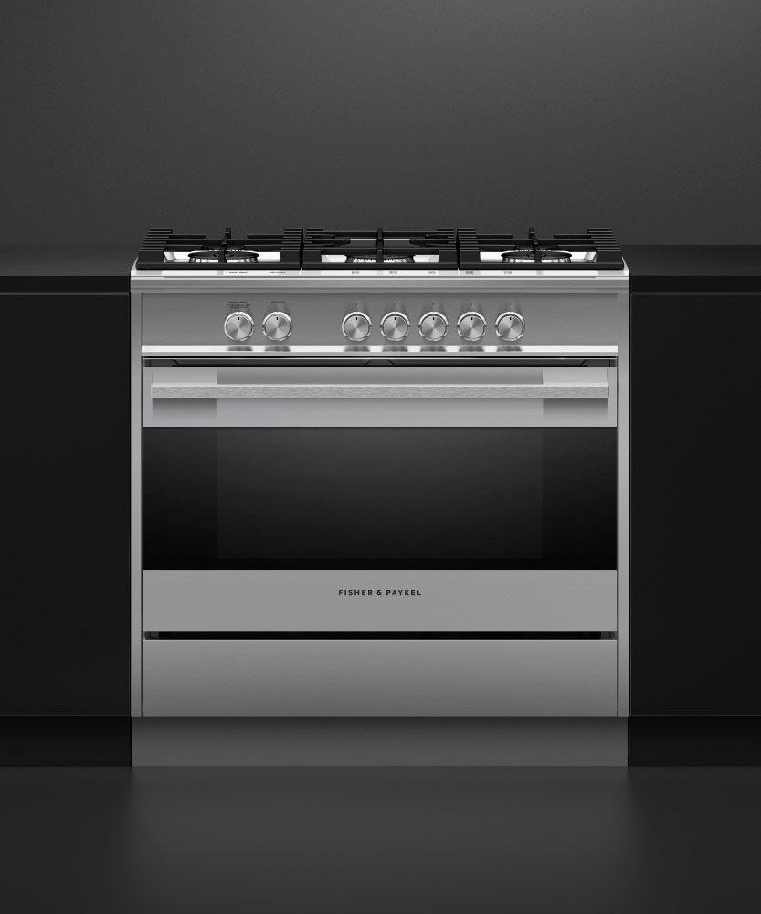 36" Series 7 Contemporary 5 Burner Gas Range
