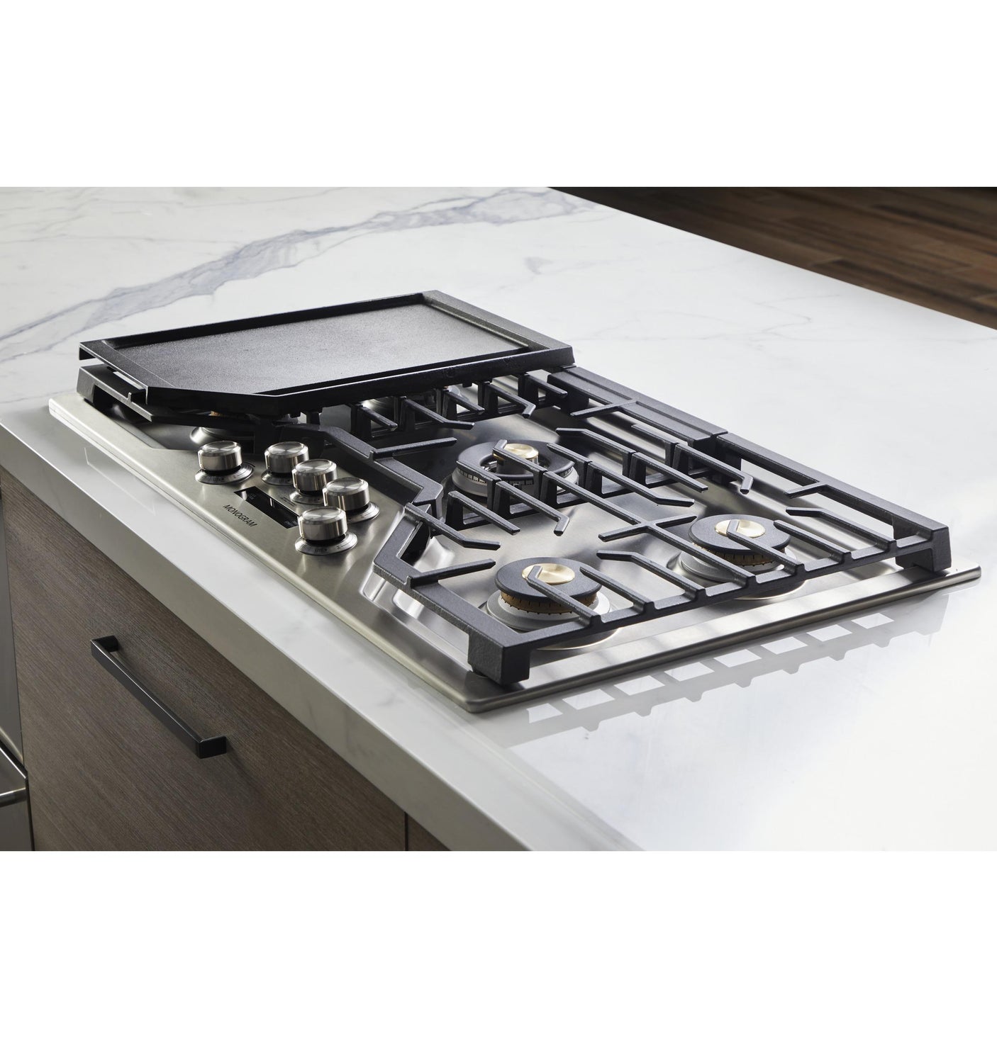Monogram 36" Deep-Recessed Gas Cooktop