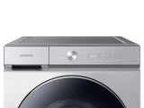 Bespoke 5.3 cu. ft. Ultra Capacity Front Load Washer with AI OptiWash™ and Auto Dispense in Silver Steel