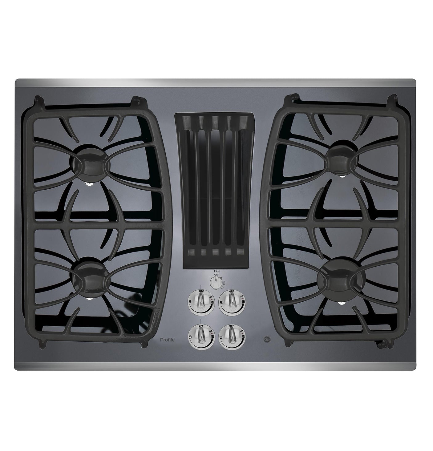 GE Profile™ 30" Built-In Gas Downdraft Cooktop
