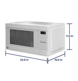 GE® 1.0 Cu. Ft. Capacity Countertop Convection Microwave Oven with Air Fry