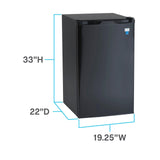 Avanti 4.4 Cu. Ft. Compact Refrigerator - White