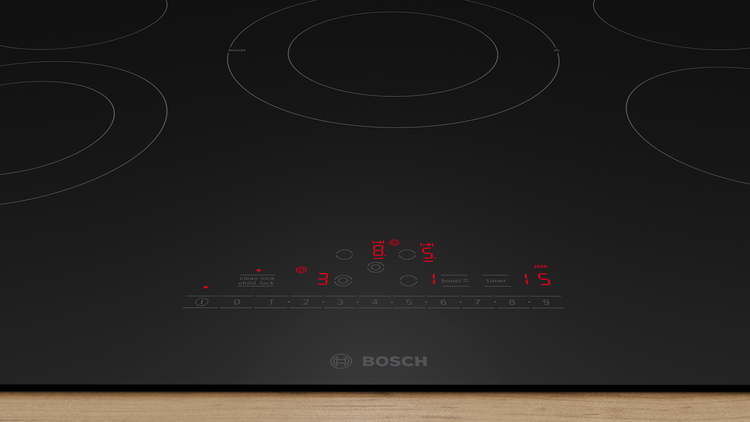 800 Series 30" Built-In Electric Induction Cooktop