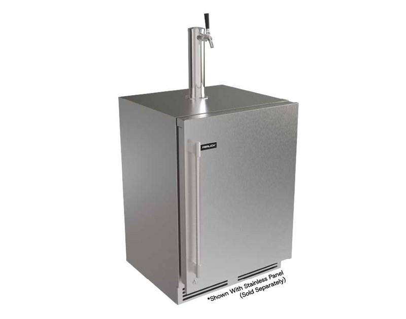 G5 Luxe 24" Premium Beverage Dispenser - Factory Right (Adjustable) Hinge - Indoor/Outdoor Rated