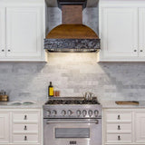 ZLINE 42" Designer Series Wooden Wall Range Hood with Crown Molding (393AR-42)
