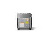 36"W. Dual Fuel Range (Burner: 6b, Finish: Stainless Steel, Trim: Polished Chrome, Fuel: Natural Gas)