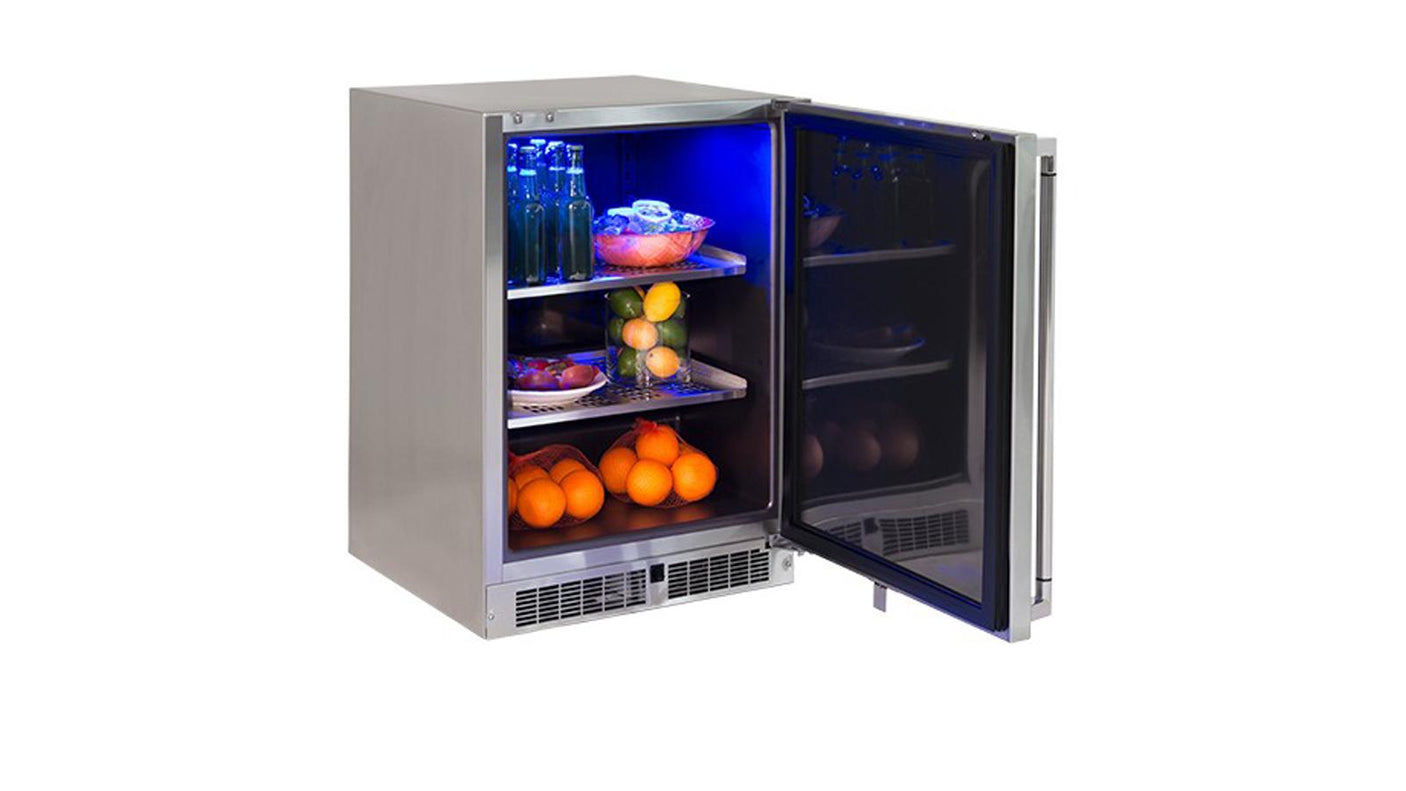 24" Professional Outdoor Refrigerator (LN24REF)