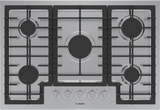 500 Series Gas Cooktop 30" Stainless steel