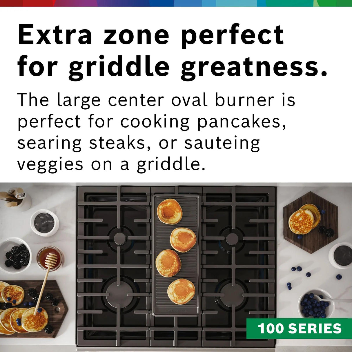 100 Series Freestanding Gas Range Stainless Steel