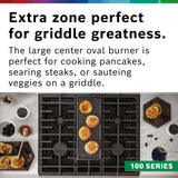 100 Series Freestanding Gas Range Stainless Steel