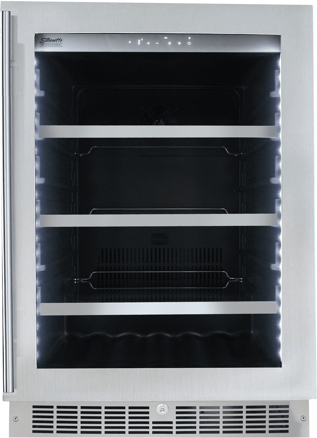 Silhouette Pro - 24" Built-in Beverage Center In Stainless Steel