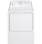 GE® 6.2 cu. ft. capacity aluminized alloy drum gas dryer