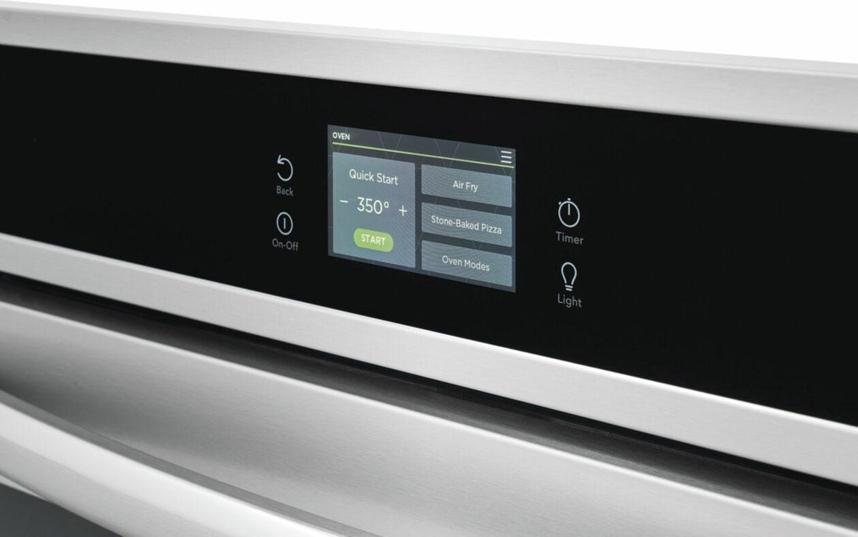 30" Single Electric Wall Oven with Stone-Baked Pizza