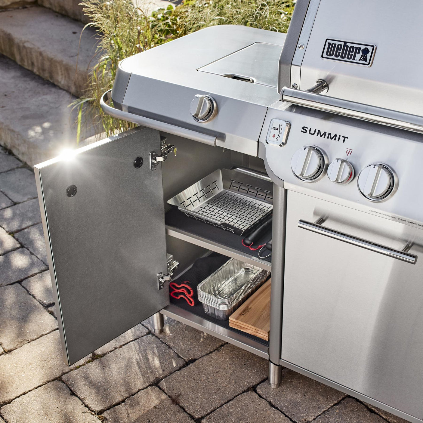 Summit® GC38 S Grill Center (Liquid Propane) - Stainless Steel