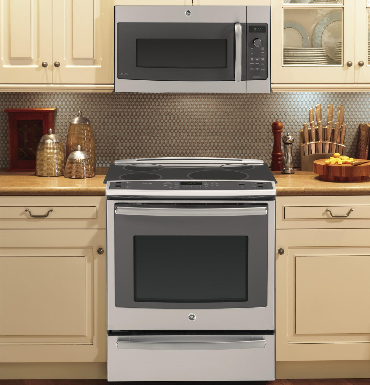 GE Profile™ Over-the-Range Oven with Advantium® Technology