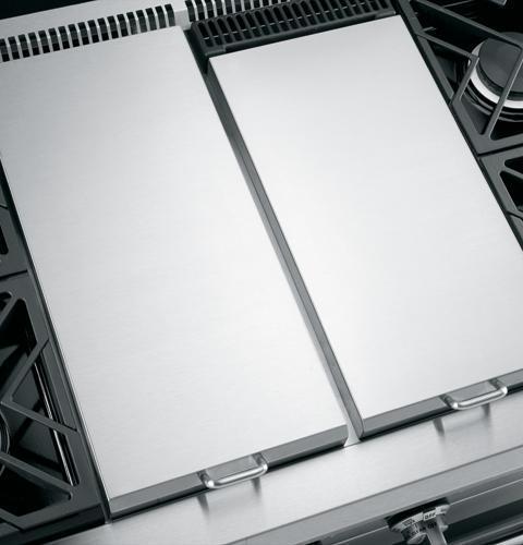 GE Monogram® 48" Professional Gas Rangetop with 4 Burners, Grill, and Griddle (Natural Gas)