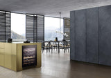KWT 6322 UG - Built-under wine storage unit with FlexiFrame and Push2open for greater versatility and top-quality design.