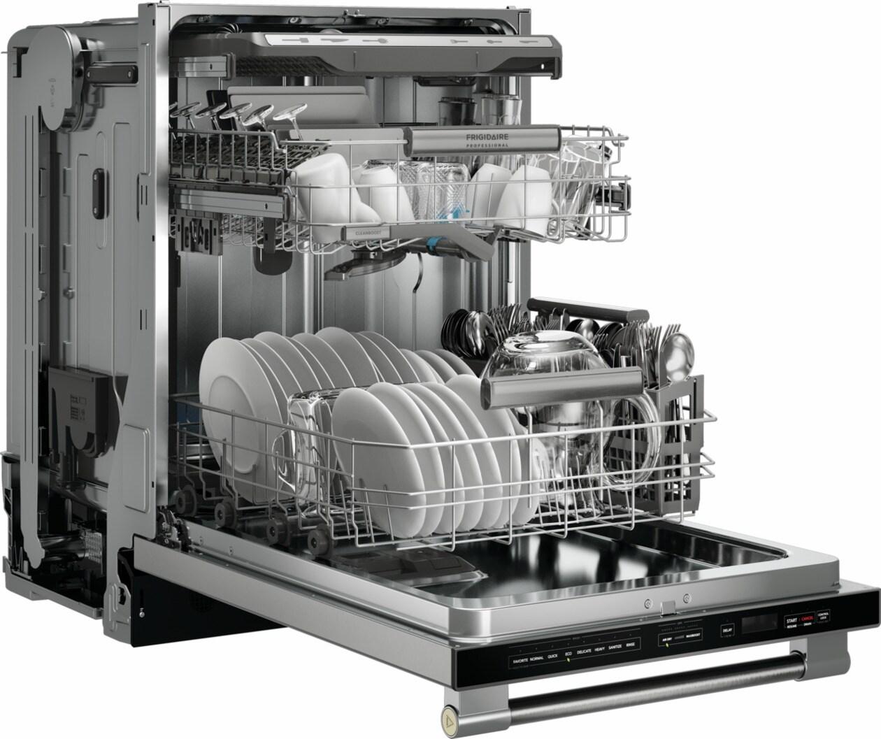 24" Stainless Steel Tub Built-In Dishwasher with CleanBoost™