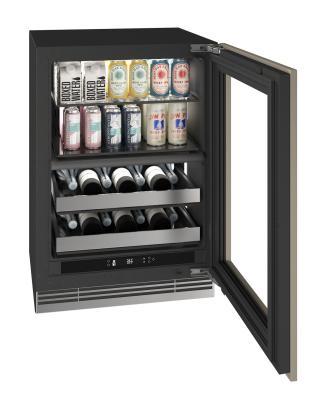 Urbd324 24" Dual-zone Beverage Center With Integrated Frame Finish (115 V/60 Hz)