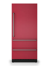 36"W. Integrated Bottom Freezer Door Panel Right Hinge - Valentine