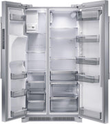 22 Cu. Ft. 36" Counter Depth Side by Side Refrigerator
