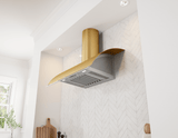 Okeanito, 48in, Brushed Gold, LED, BODY ONLY