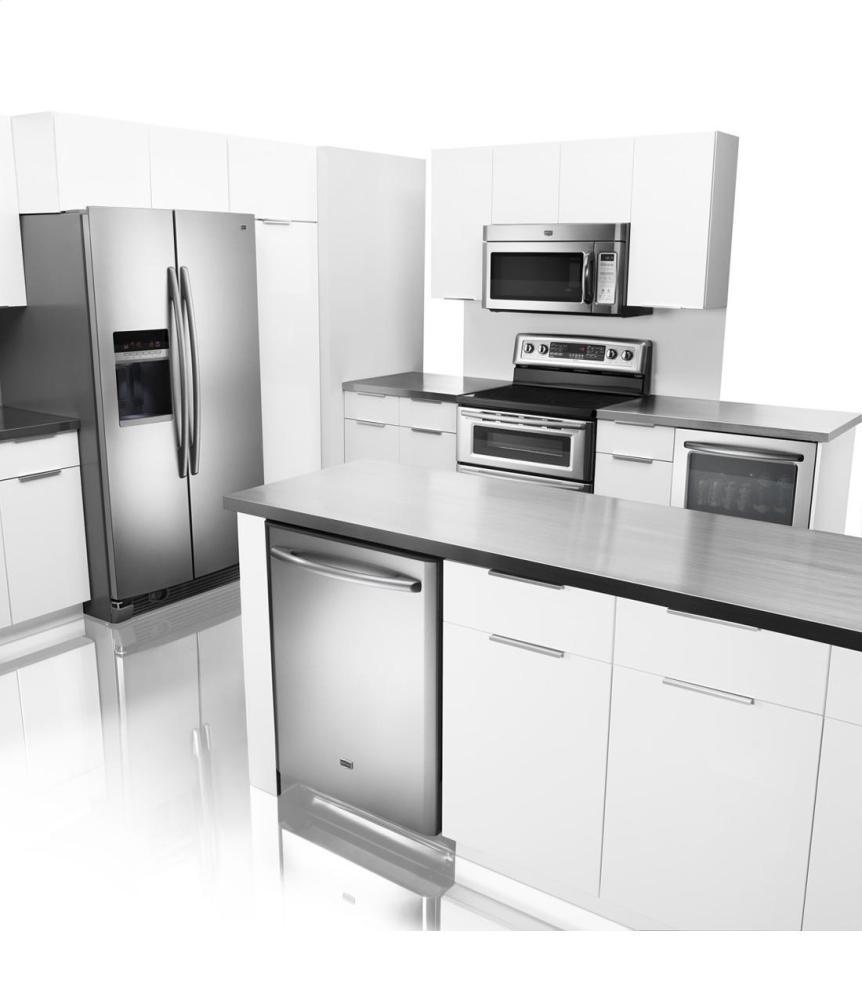 6.7 cu. ft. capacity double oven electric range with Dual-Choice element