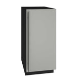 15-In Classic Built-In Nugget Ice Machine with Door Style - Stainless Steel, Pump - Yes