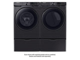 7.5 cu. ft. Smart Electric Dryer with Steam Sanitize+ in Black Stainless Steel