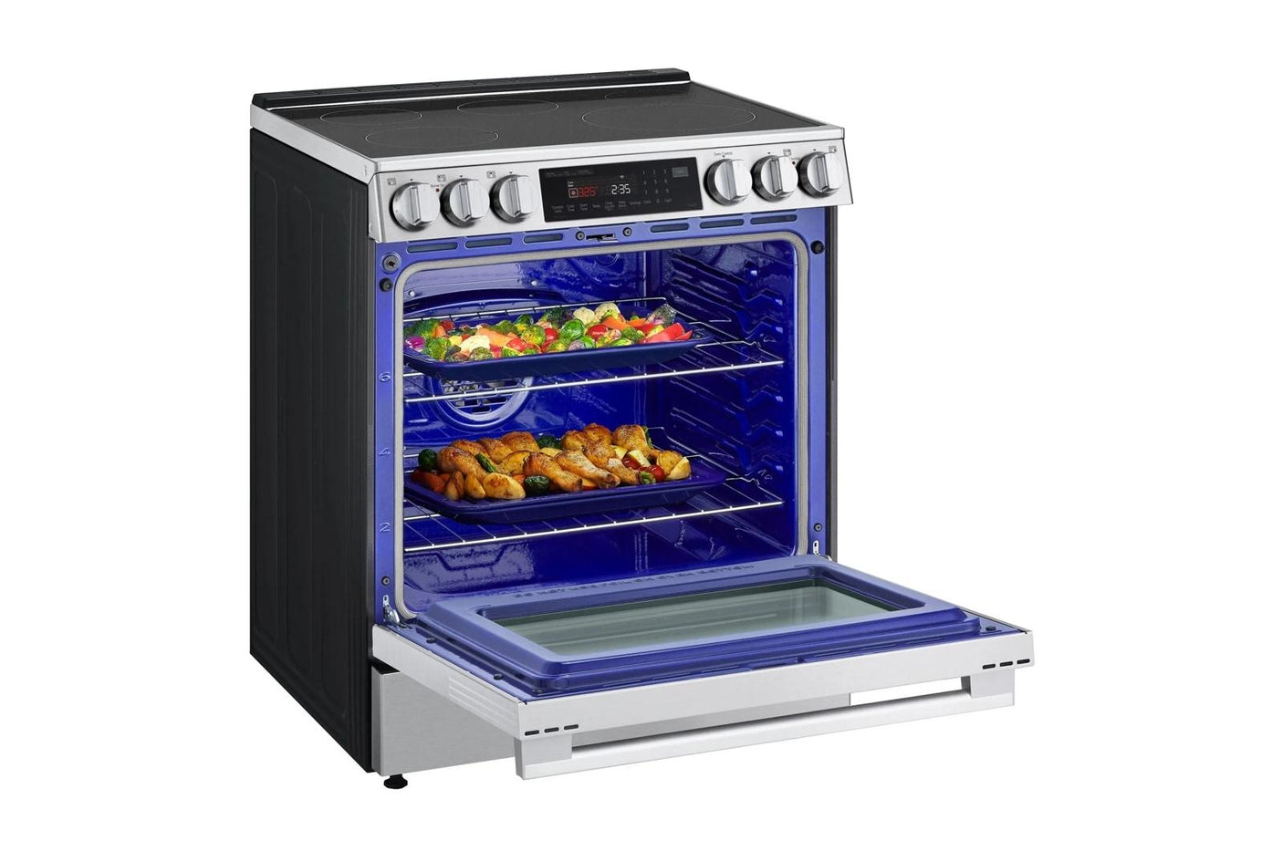 6.3 cu. ft. Smart Induction Slide-In Range with InstaView®, ProBake Convection®, Air Fry, and Air Sous Vide