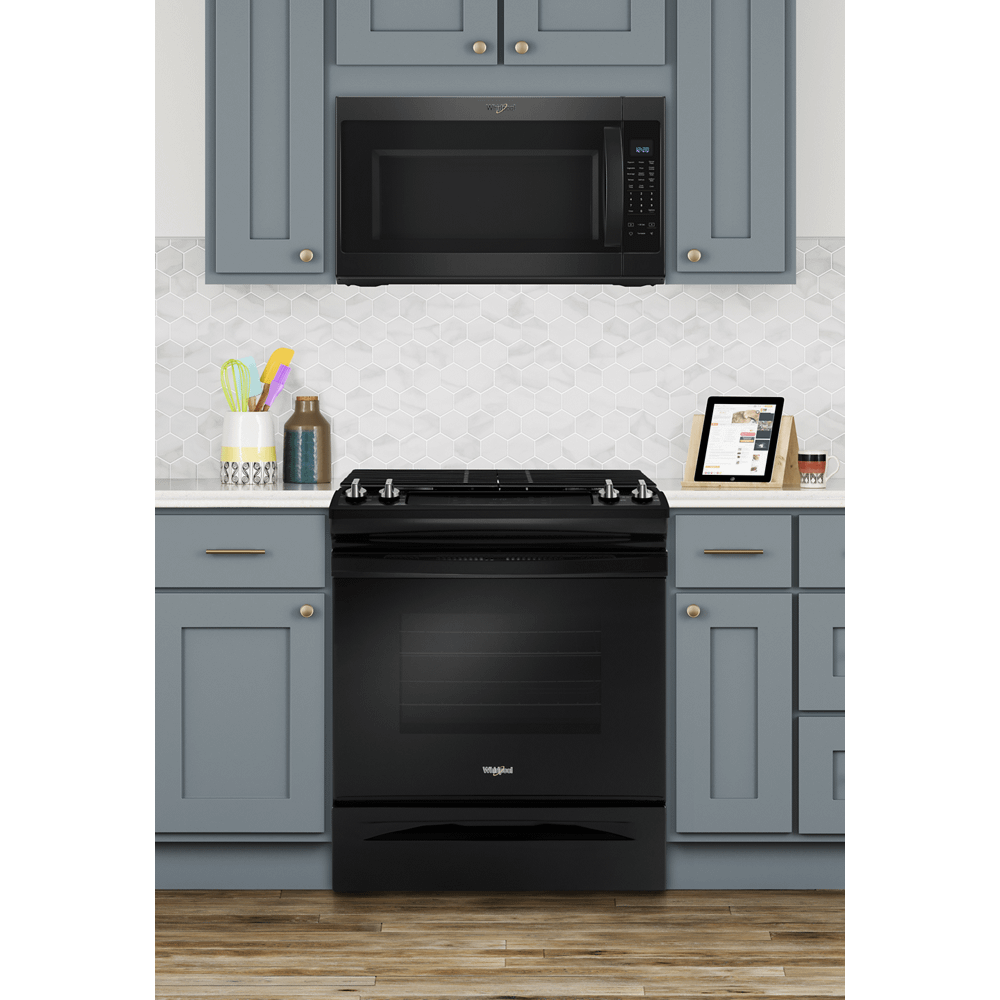 5.0 cu. ft. Front Control Gas Range with Cast-Iron Grates