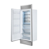 Forno Maderno 28" Built-In Convertible Refrigerator in White, 13.6 cu.ft. Left Swing with Decorative Grill - 32" Wide