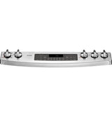 GE Profile™ Series 30" Slide-In Front Control Double Oven Gas Range