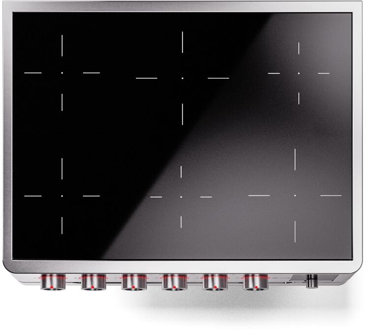 Panoramagic 36 Inch Electric Freestanding Range in Stainless Steel with Trim