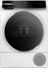 500 Series Washer, Heat Pump Dryer & Stacking Kit Bundle in White