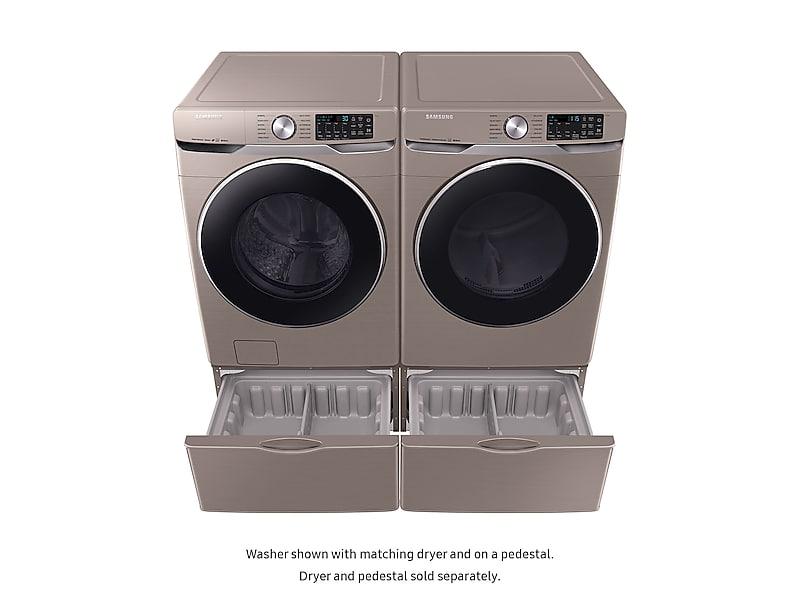 4.5 cu. ft. Smart Front Load Washer with Super Speed in Champagne