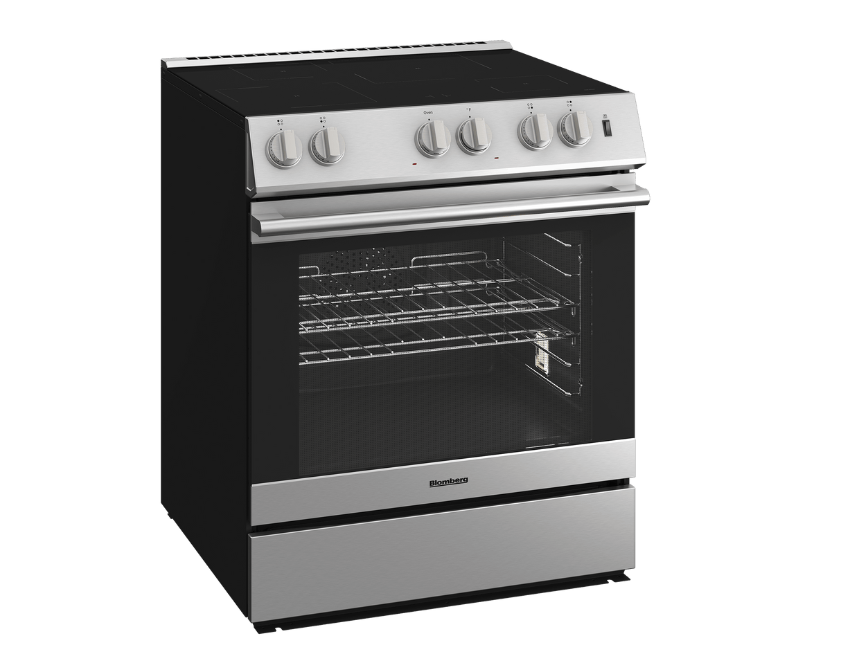 30" Stainless Steel Induction Range with Self Cleaning Oven