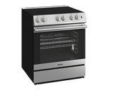 30" Stainless Steel Induction Range with Self Cleaning Oven