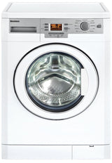 24" 1000 rpm LCD washer, 1.95 cu ft load capacity, white (22" deep)