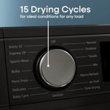 Element 4.0 cu. ft. Front Load Electric Dryer - Gray, ENERGY STAR (ECD4224EGG)