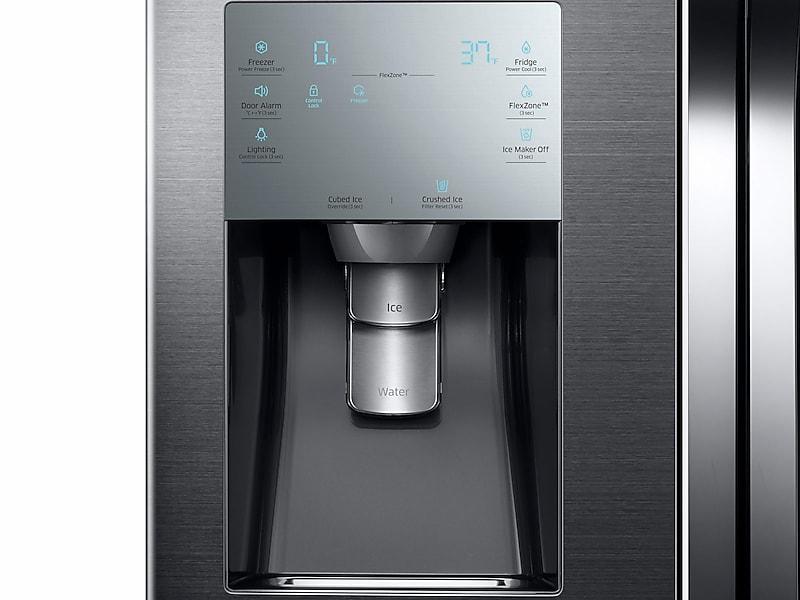 28 cu. ft. 4-Door Flex™ Refrigerator with FlexZone™ in Black Stainless Steel