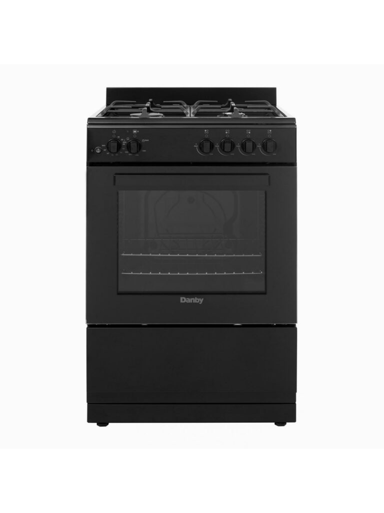 Danby 24" Wide Gas Range in Black