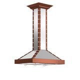 ZLINE 36" Designer Series Stainless Island Range Hood (KB2i-SCCXS-36)