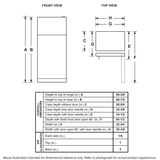 GE® ENERGY STAR® 21.9 Cu. Ft. Top-Freezer Refrigerator